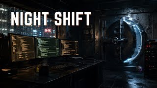 Night Shift | 3 Hours Dark Cyberpunk Study Music for Deep Focus & Coding