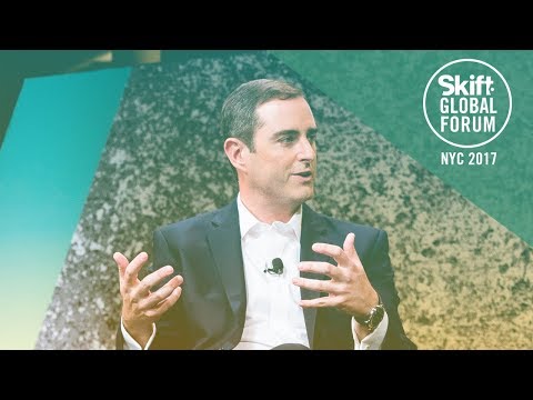 InterContinental Hotels Group CEO Keith Barr at Skift Global Forum 2017