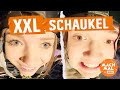 RIESEN-SCHAUKEL selber gebaut!  WER schaukelt am WEITESTEN? | Folge 15.3 | MACH MAL mit OBI