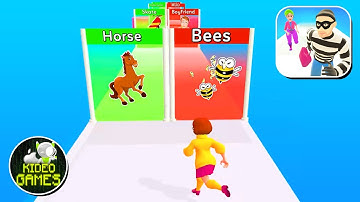 Girl Run 3D - Catch the Thief | Girl Vs Thief Gameplay Walkthrough Max Level New Update #1922