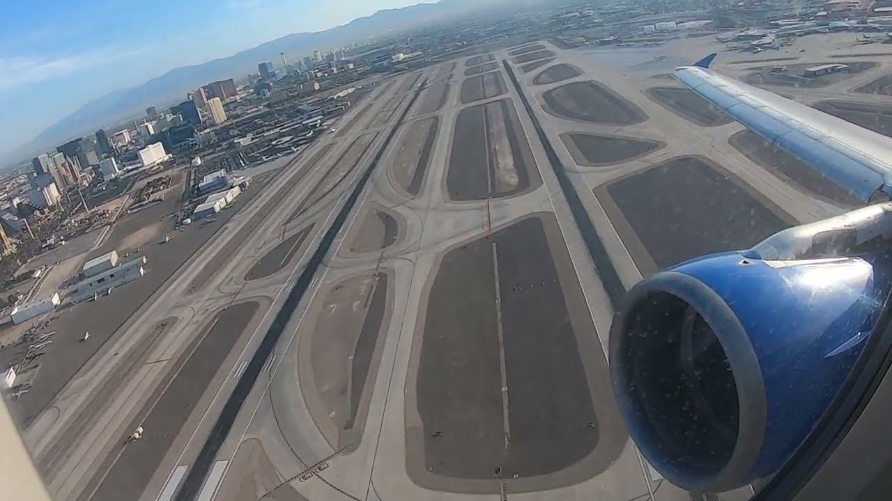 Allegiant A319 full speed and rocket takeoff from Las Vegas | Long buzzsaw roar!! | 8/11/2022