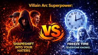 Shape Shift Into Your Haters VS Freeze Time (Everyone Knows) | Villain Arc Super Power