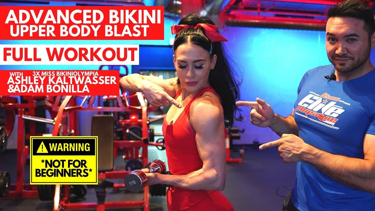ADVANCED BIKINI UPPER BODY BLAST | *NOT FOR BEGINNERS*