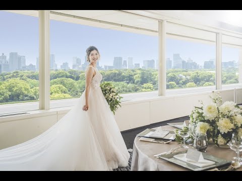 【広い会場をゆったり利用】披露宴会場「瑞宝」～皇居の景色と料理でおもてなし【東京駅から車で5分】