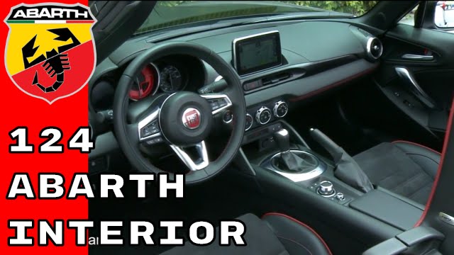 2017 Fiat 124 Spider Abarth Interior