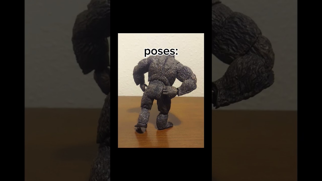 Just got the HIYA Kong figure from Godzilla vs Kong! 