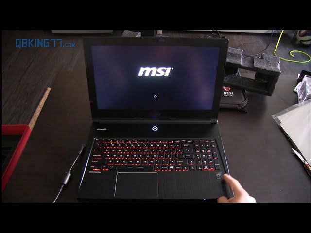 MSI GS60 Ghost Laptop Unboxing and Hands On - YouTube