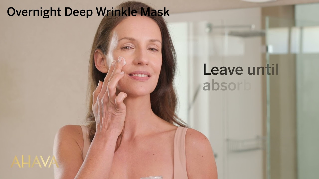 AHAVA Apple of Sodom Overnight Deep Wrinkle Mask