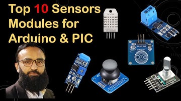 Top 10 Types of Electronic Sensors | Types of Arduino Sensors