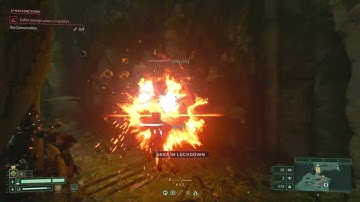 RETURNAL | R_A.0347 Echoing Ruins Containment Room + Warmup [Spitmaw Blaster] (HDR) NO DAMAGE