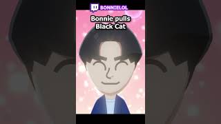 Bonnie pulls Black Cat in Tomodatchi life #tomodachilife #fyp #streamer  #highlights #clips #twitch