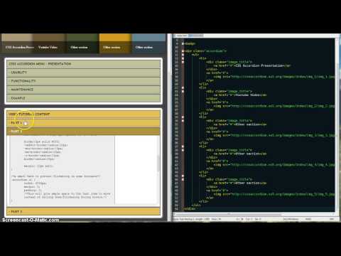 CSS3 Accordion