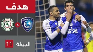 هدف الهلال الأول ضد الاتفاق (عبدالله الحافظ) - مباراة مؤجلة الجولة 11 من الدوري السعودي للمحترفين