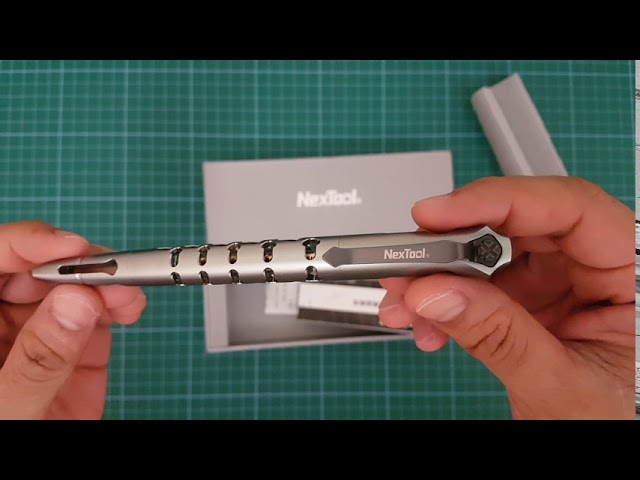 高級タクティカル　ボールペンDino Bone KT5506 Nextool Dino Bone Tactical Pen Gray KT5506 - Blade HQ