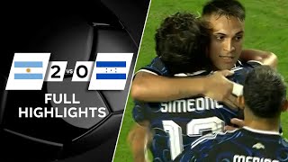 FULL HIGHLIGHTS (2-0) ARGENTINA VS HONDURAS I FIFA Friendly Match Road To 2026 | Lautaro Goal