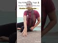 Day 10 Beginner Yoga 🧘‍♀️🌿Joint opening, shoulder mobility and flexibility exercises 💫.