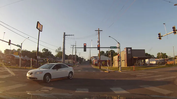 Driving through Atchison, Kansas