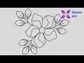 Amazing Hand Embroidery | How to Draw Flowers with Pencil | Nokshi Katha Design | Flower Design 84