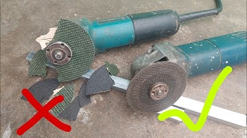 Cách cắt sắt không vỡ đá cho tất cả mọi người đều cắt được l Máy cắt sắt l Máy cắt cầm tay