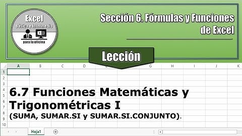 6.7 Clase Funciones Matemáticas y Trigonométricas I