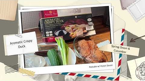 Aromatic Crispy Duck with Pancake