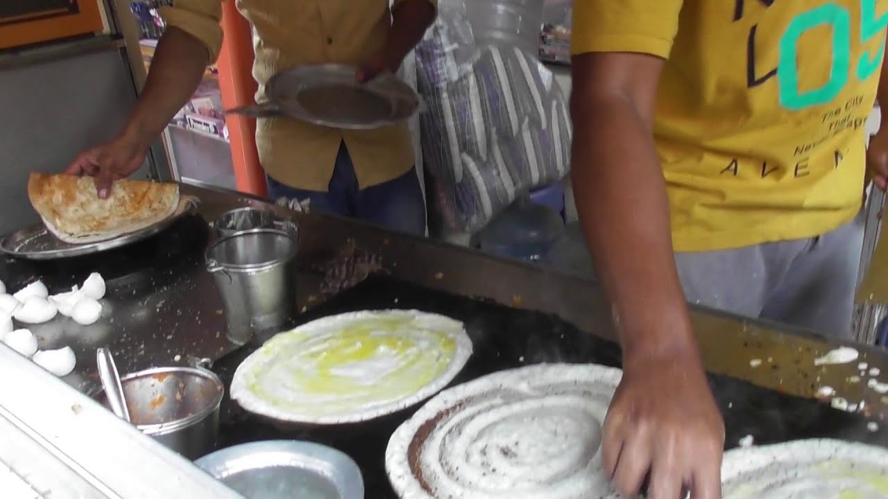 Hyderabad Street Food | Single Egg Dosa @ 20 rs & Karam Dosa @ 15 rs Each | Indian Street Breakfast | Indian Food Loves You