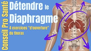 Breathing / Diaphragm: 4 exercises to OPEN the THORAX