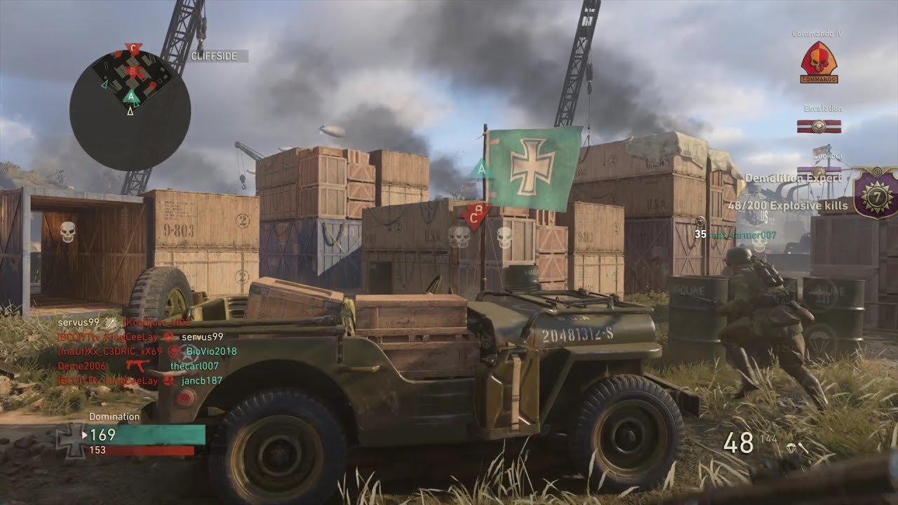 WW2: 197 Kills Specialist & Double V2 #92 (V2