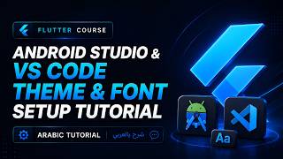 Android Studio & VS Code Theme and Font Setup Tutorial
