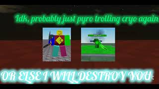 Cube destroyer and arachna