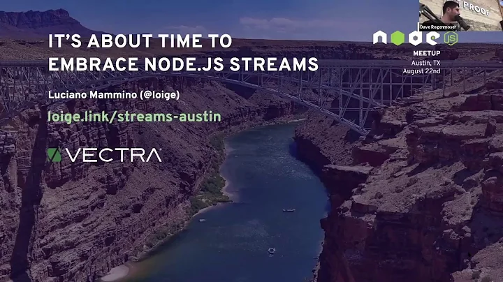 Luciano Mammino It's about time to embrace Node js...