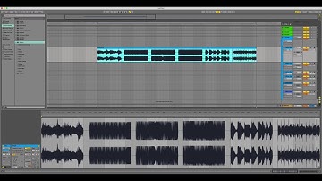 Neurofunk Drop Arrangement in [Ableton live]