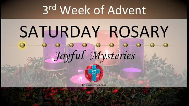 Advent Rosary • Joyful Mysteries of the Rosary 💙 Saturday, December 20, 2025 VIRTUAL ROSARY