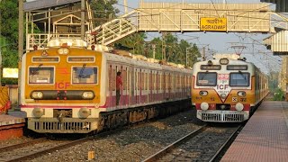 Beautiful & Colorful MULTIPLE UNIT TRAINS of INDIAN RAILWAYS: MEMU+KOLKATA LOCAL | Indian Railways