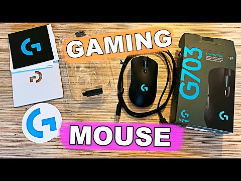 Видео: Мышь Logitech G G703 HERO Wireless Gaming Mouse Black USB lightspeed powerplay