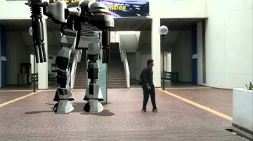 Realistic compositing of 3D rig model