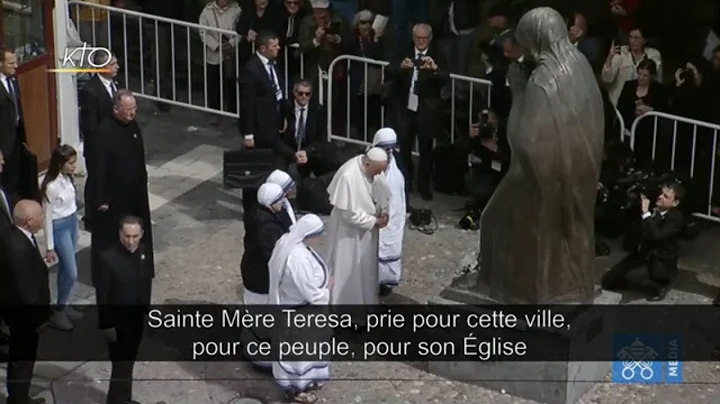 Franois chez Mre Teresa, en Macdoine