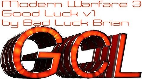 [MW3/PS3] Mod Menu Project Good Luck v1  +Download