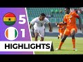 Ghana Black Starlets 5-1 Ivory Coast - Goal Highlights - WAFU U17 Tournament