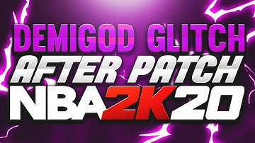 * NEW * DEMIGOD GLITCH AFTER PATCH & NEW UPDATE! MAX BADGES + 99 OVERALL STATS! ( NBA 2K20 )