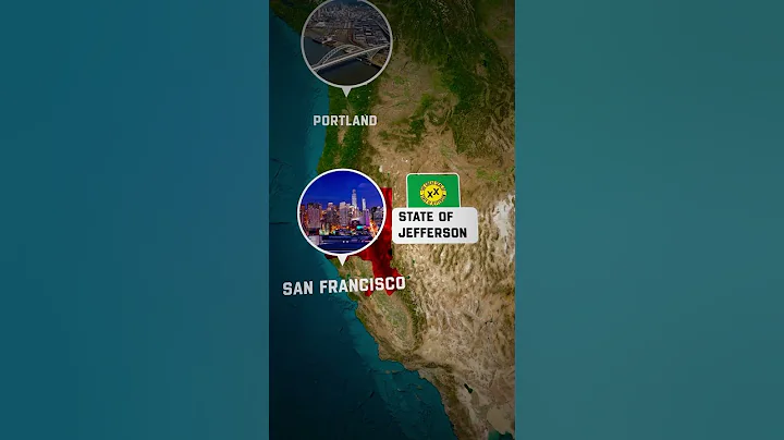 Why Few Americans Live In This Big West Coast?🤔 #usa #geography #map  #america