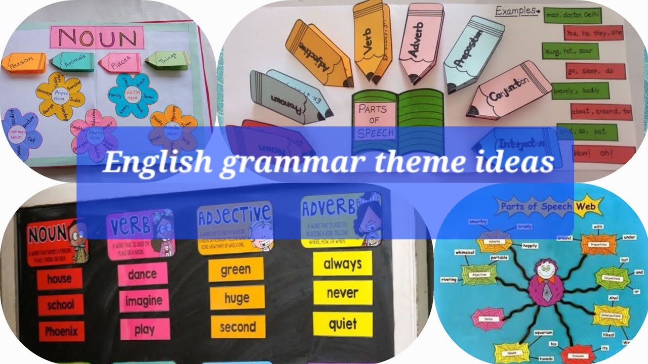 English Grammar Theme Ideas For Classroom Decoration softboard English Grammar Theme Ideas For Classroom Decoration softboard