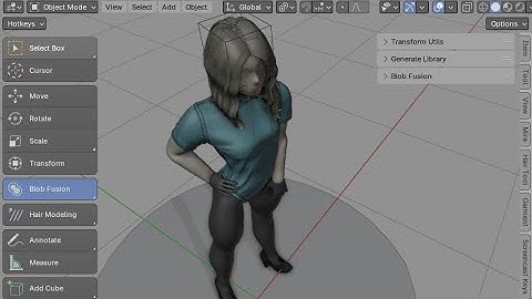 Blob Fusion - more blobs and character time-lapse.