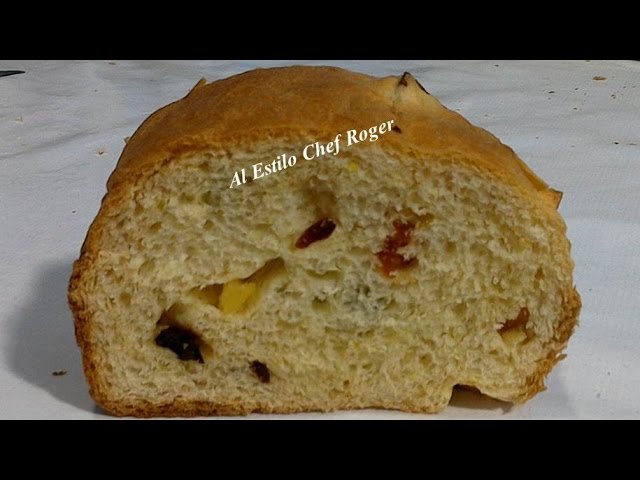 El pan navideño mas sabroso el FRUITCAKE, PANETTONE, Receta # 358, | Chef Roger Oficial