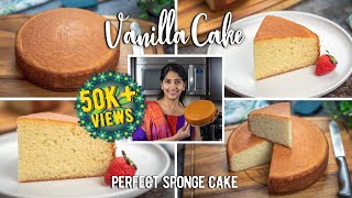 Vanilla Sponge Cake Recipe | Sponge Cake Malayalam | Vanilla Cake Recipe Malayalam | Tea Cake Recipe