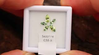 CJ2896 Sapphire Mix 0.58 ct