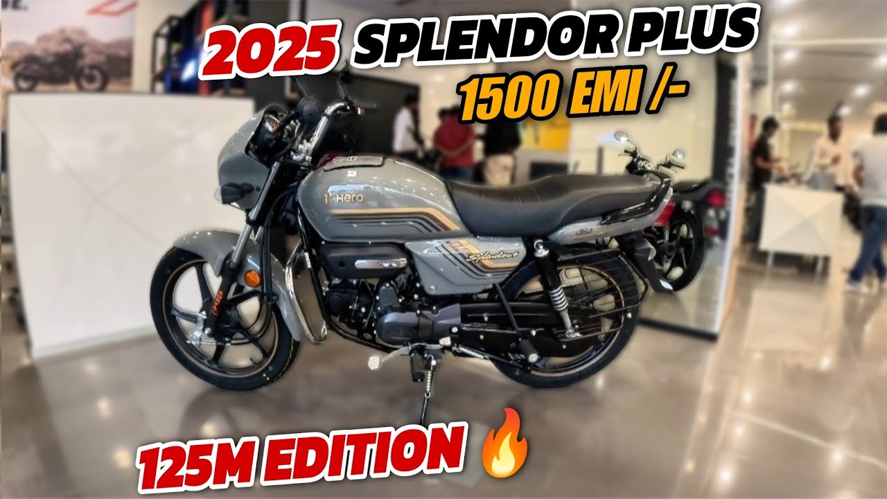 New Splendor Plus 125M Edition | Features | Mileage | Price - YouTube