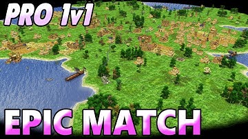 0AD PRO 1v1 vs Feldfeld (2076) | RUSHES & EPIC BATTLES