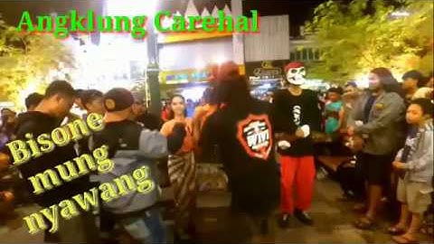 SAWER TERUS SAMBIL JOGET!!! (BISONE MUNG NYAWANG) BARENG ANGKLUNG CAREHAL MALIOBORO YOGYAKARTA