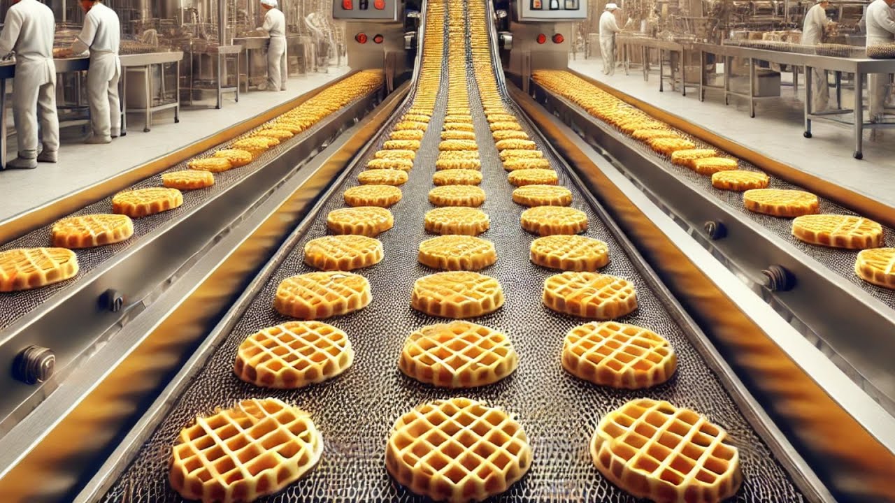 How Millions of Waffles Are Baked and Packaged in Modern Factories